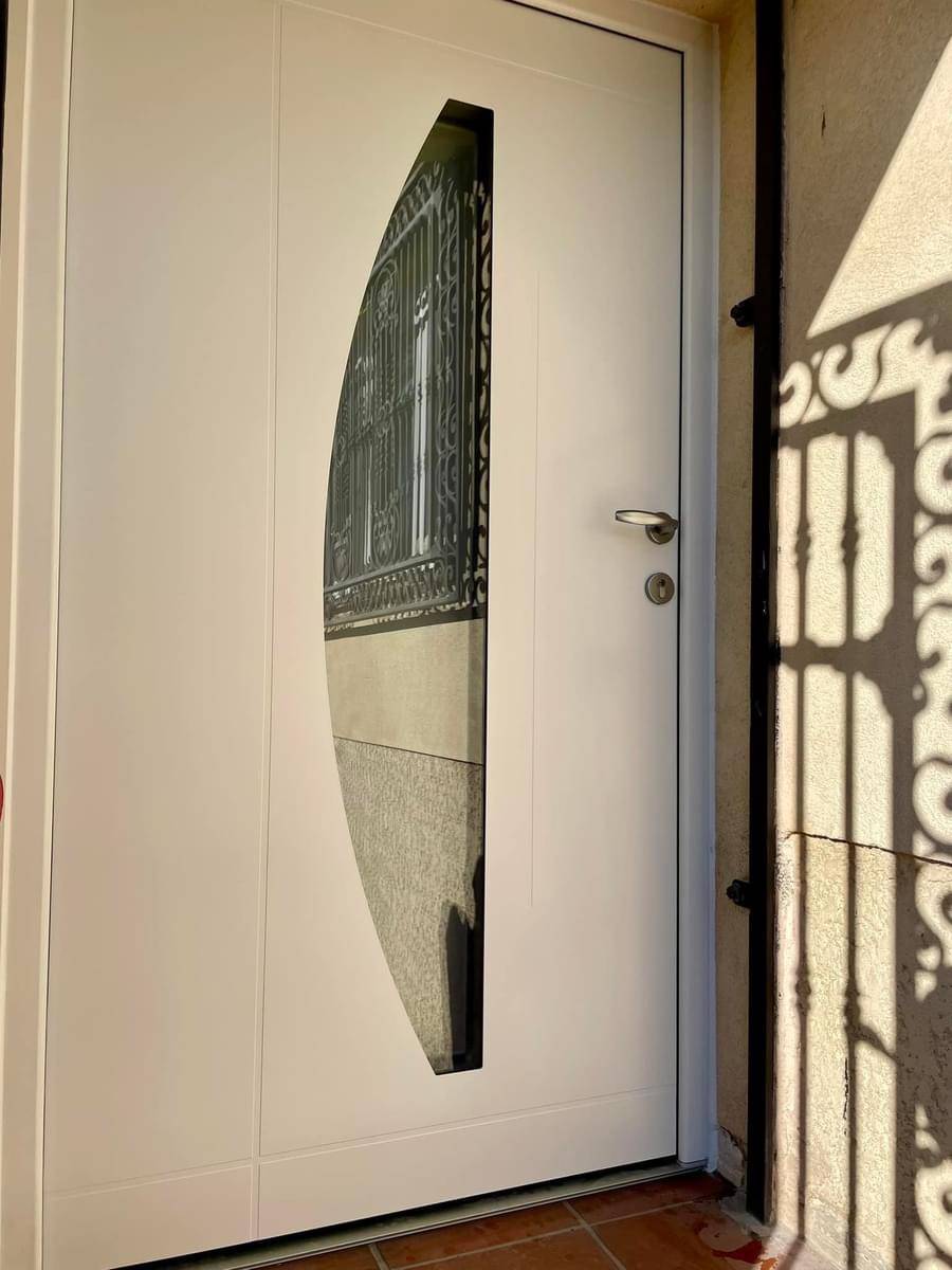 Fourniture de portes EURADIF en aluminium