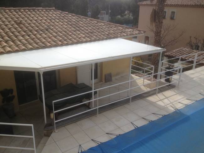 Fermeture terrasse Cote Bleue