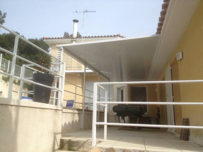 Fermeture terrasse Cote Bleue