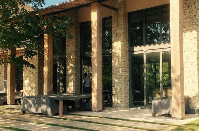 Pose de baies vitreés pour villa de prestige