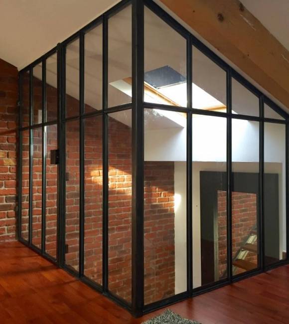 Création d'une verrière en fer