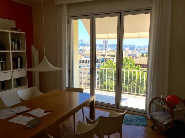 Fourniture et pose de menuiserie aluminium laqué blanc Bouches du Rhône