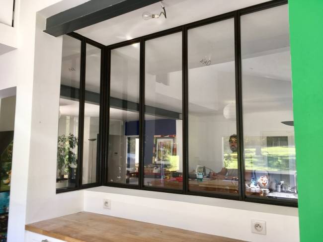 Fabrication et pose de verrière à Aix en Provence