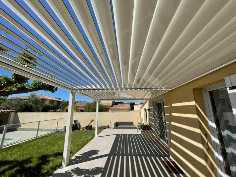 Pose de pergola Mariton Aix en Provence