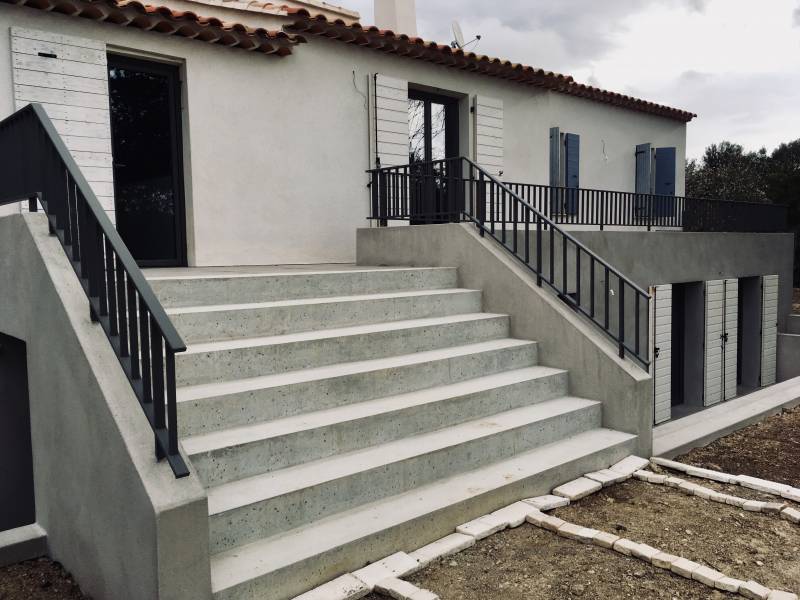 Réalisation de garde corps sur mesure à Aix en Provence