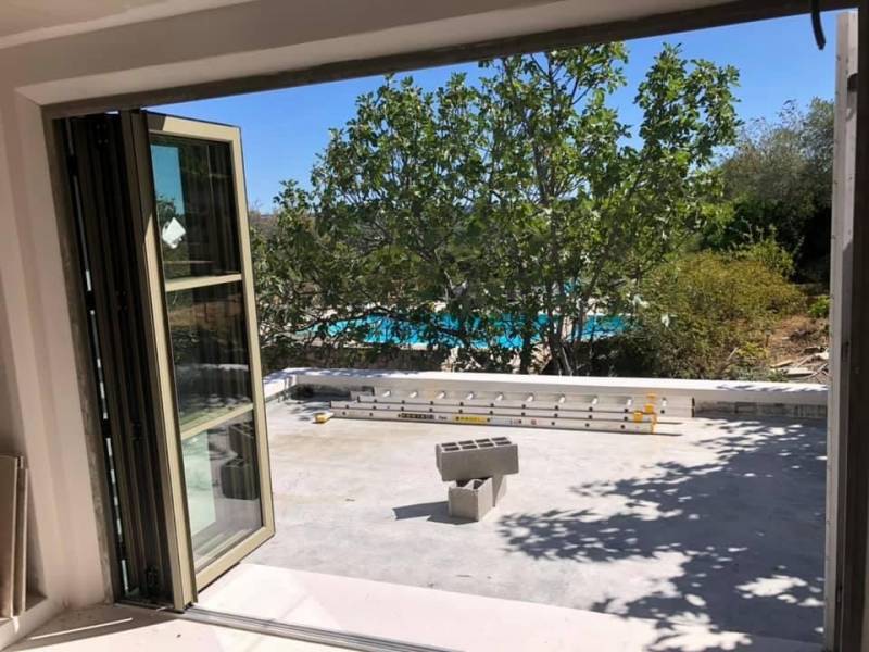 Réalisation de menuiserie an aluminium laqué Aix en Provence