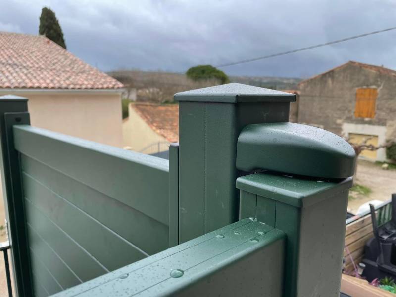 Installation d'un brise vue à Martigues