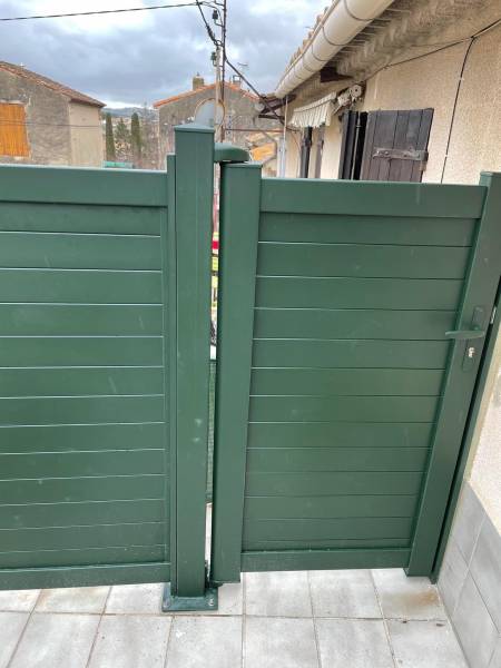 Fourniture et pose de portillon en aluminiul à Martigues